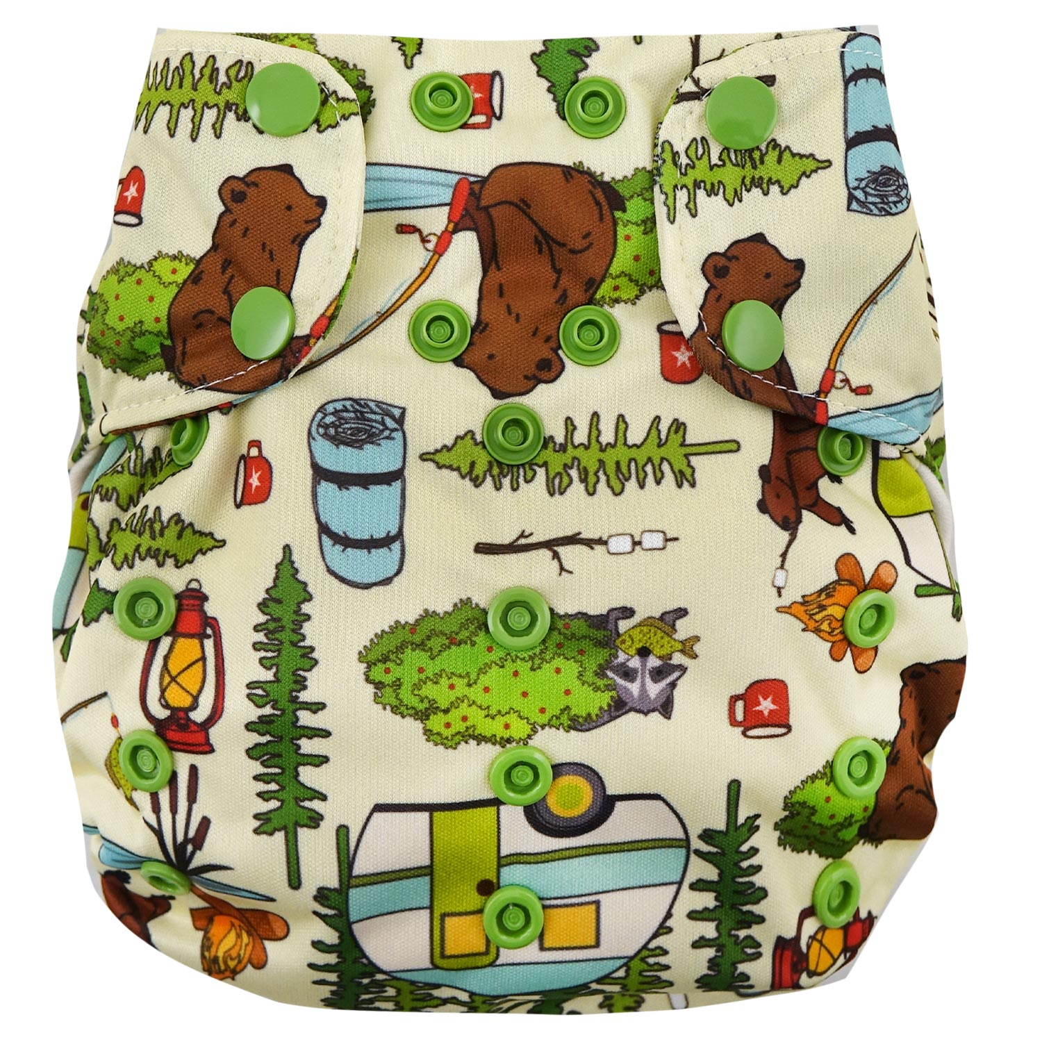 Smart Bottoms 3.1 AIO One Size Stoffwindel - Campfire Tails Smart Bottoms 3.1 AIO One Size Stoffwindel - Campfire Tails von Smart Bottoms