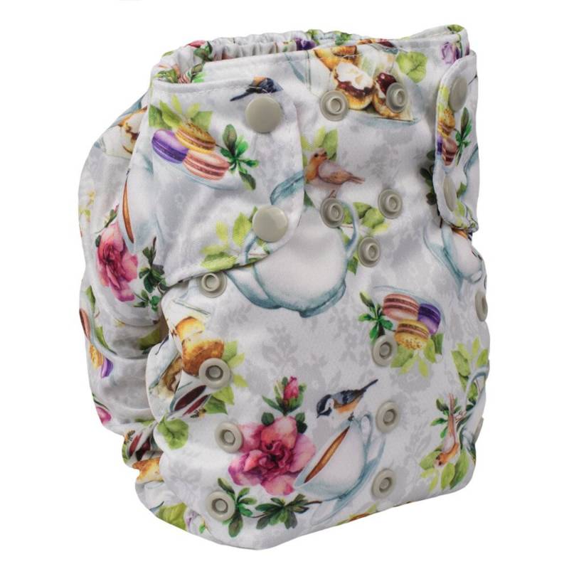 Smart Bottoms 3.1 AIO One Size Stoffwindel - Tea Party von Smart Bottoms