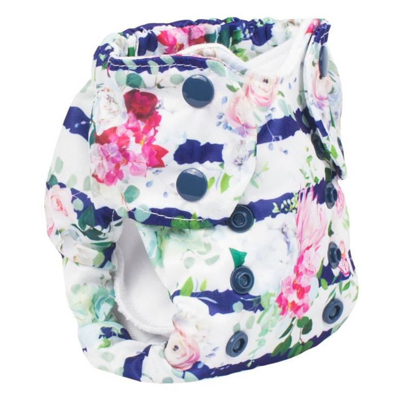 Smart Bottoms Born Smart 2.0 AIO für Neugeborene - Belle Blossom von Smart Bottoms