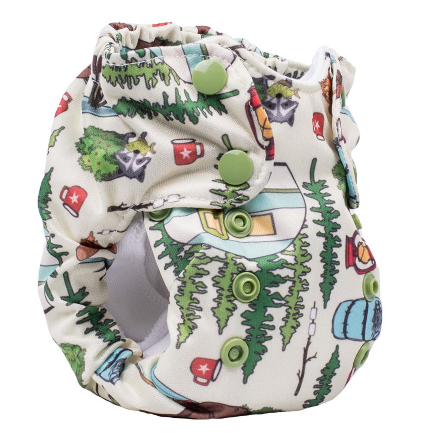 Smart Bottoms Born Smart 2.0 AIO für Neugeborene - Campfire Tails Smart Bottoms Born Smart 2.0 AIO für Neugeborene - Campfire Tails von Smart Bottoms