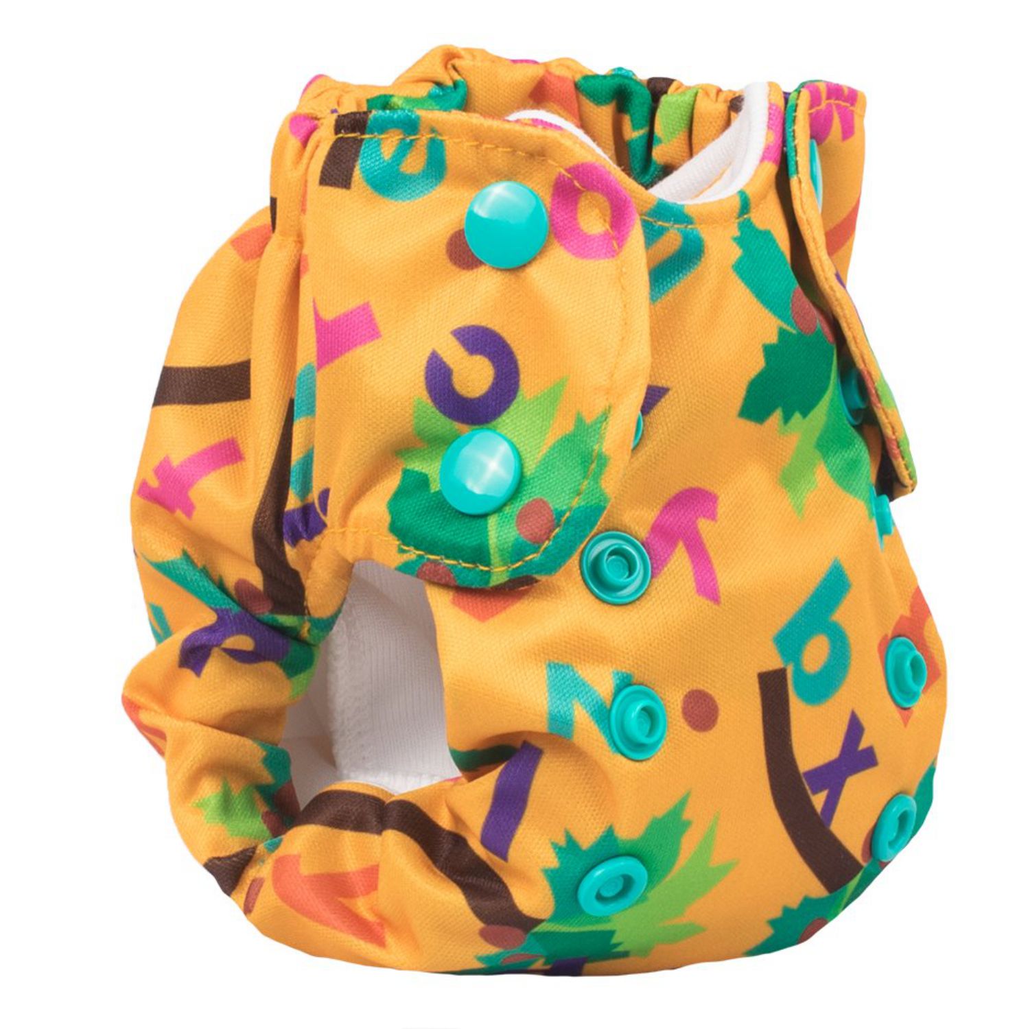 Smart Bottoms Born Smart 2.0 AIO für Neugeborene - Chicka Chicka Boom Boom ABC's Smart Bottoms Born Smart 2.0 AIO für Neugeborene - Chicka Chicka Boom Boom ABC's von Smart Bottoms