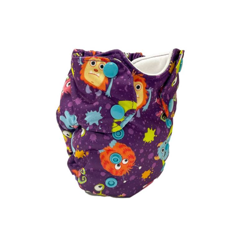 Smart Bottoms Born Smart 2.0 AIO für Neugeborene - Creepin it Fun von Smart Bottoms