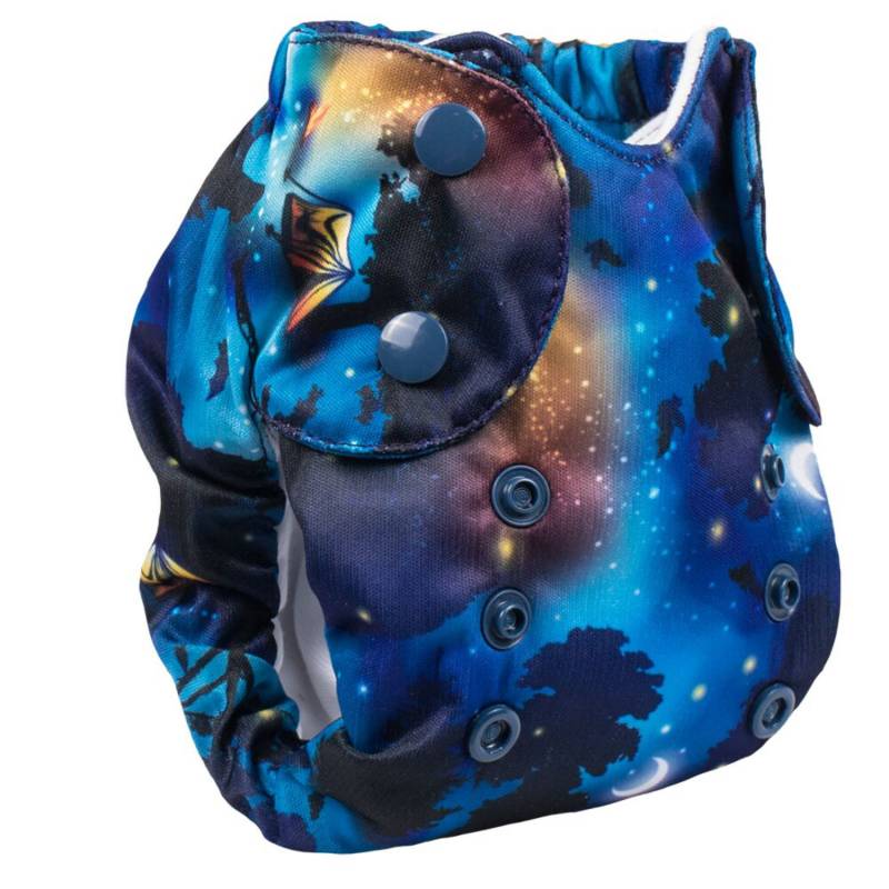 Smart Bottoms Born Smart 2.0 AIO für Neugeborene - Dark Night von Smart Bottoms