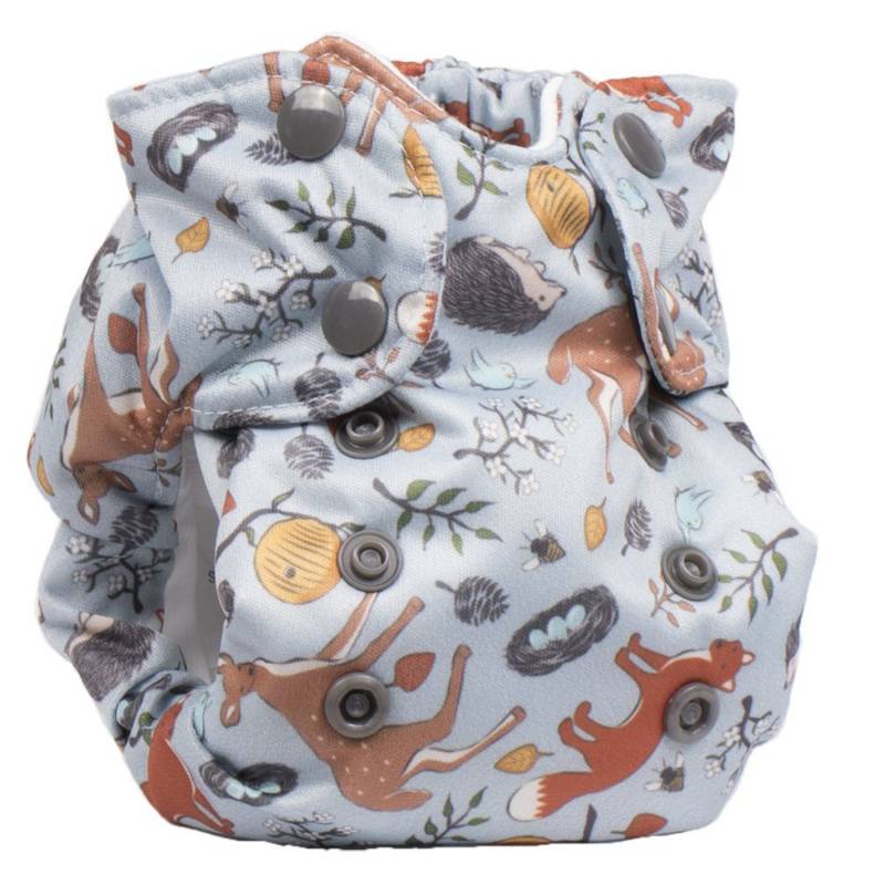 Smart Bottoms Born Smart 2.0 AIO für Neugeborene - Forest Friends von Smart Bottoms