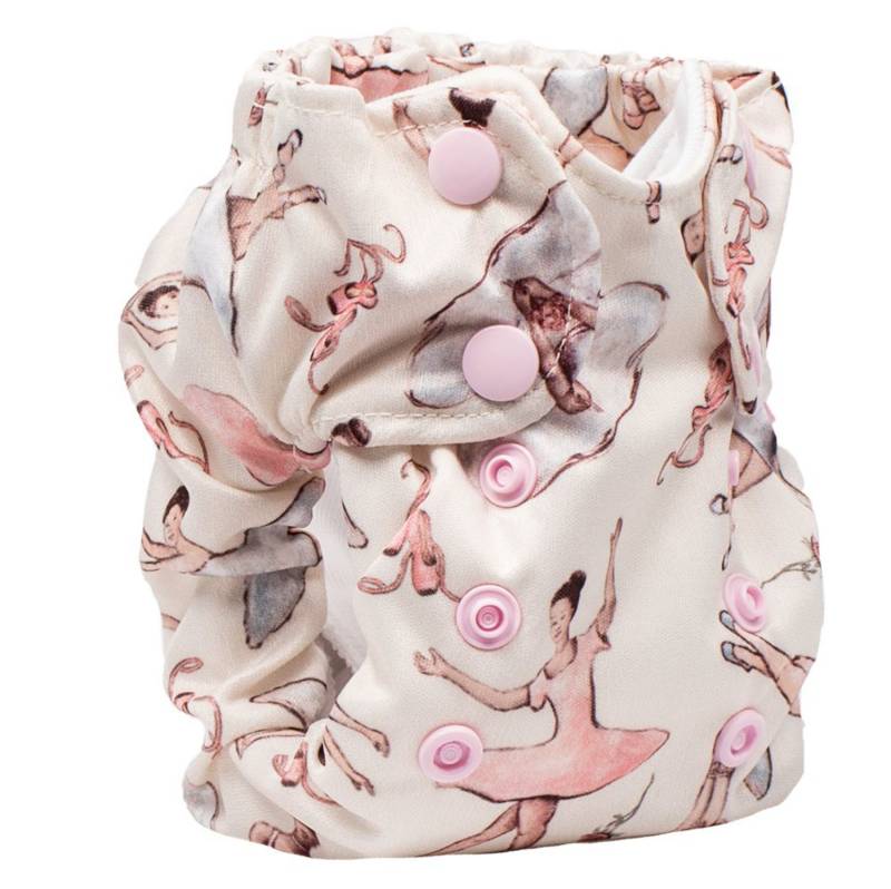 Smart Bottoms Born Smart 2.0 AIO für Neugeborene - Little Dancers von Smart Bottoms