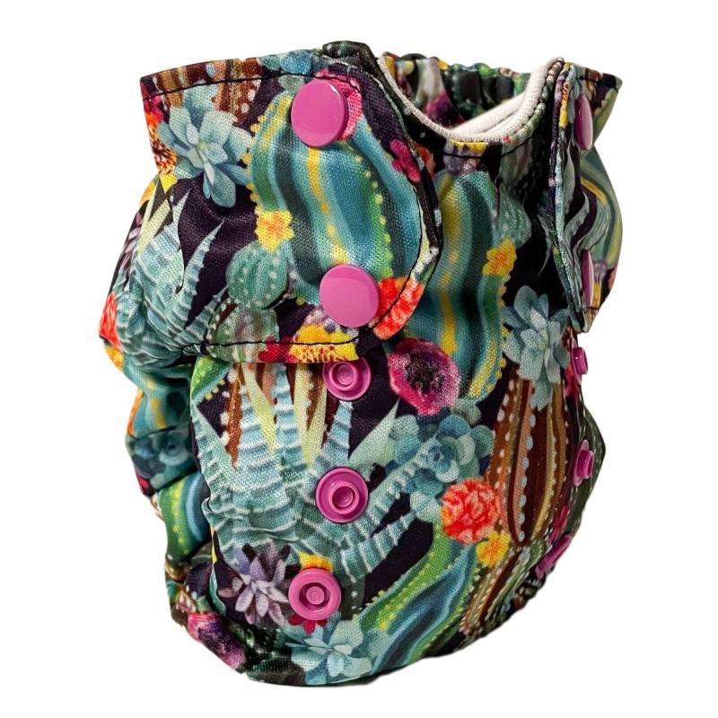 Smart Bottoms Born Smart 2.0 AIO für Neugeborene - Midnight Bloom von Smart Bottoms
