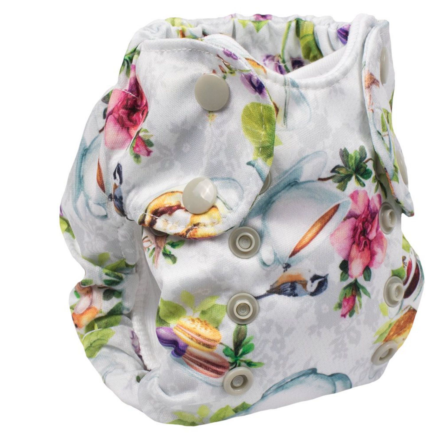 Smart Bottoms Born Smart 2.0 AIO für Neugeborene - Tea Party Smart Bottoms Born Smart 2.0 AIO für Neugeborene - Tea Party von Smart Bottoms