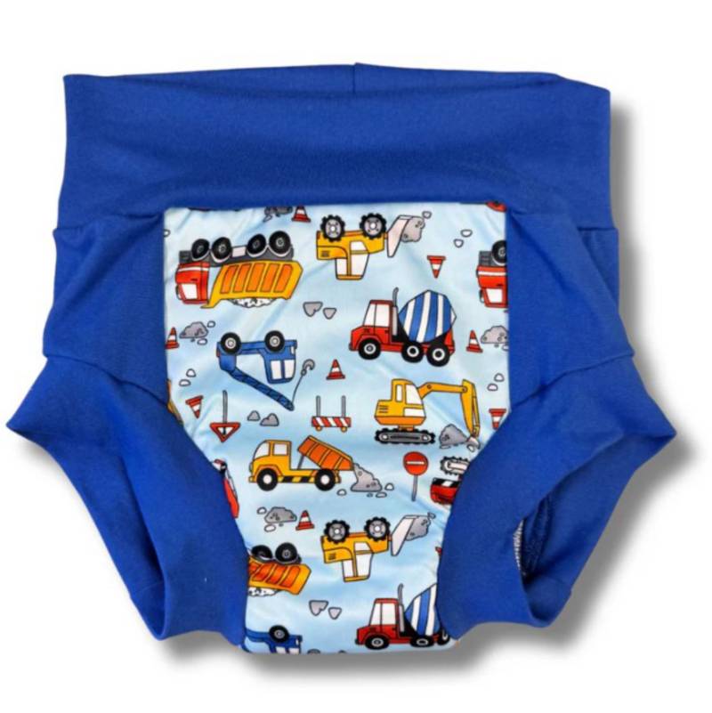 Smart Bottoms Daytime Trainer - M (2 - 3 Jahre) Dirt Life (blauer Rand) von Smart Bottoms