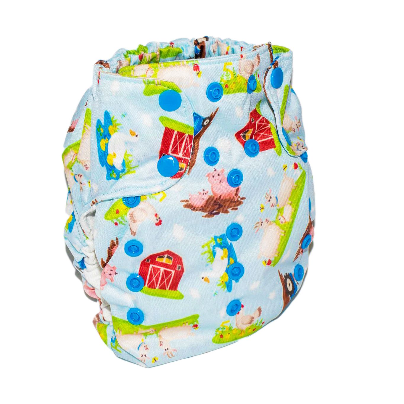 Smart Bottoms Dream Diaper 2.0 AIO One Size - Barnyard Babies Smart Bottoms Dream Diaper 2.0 AIO One Size - Barnyard Babies von Smart Bottoms