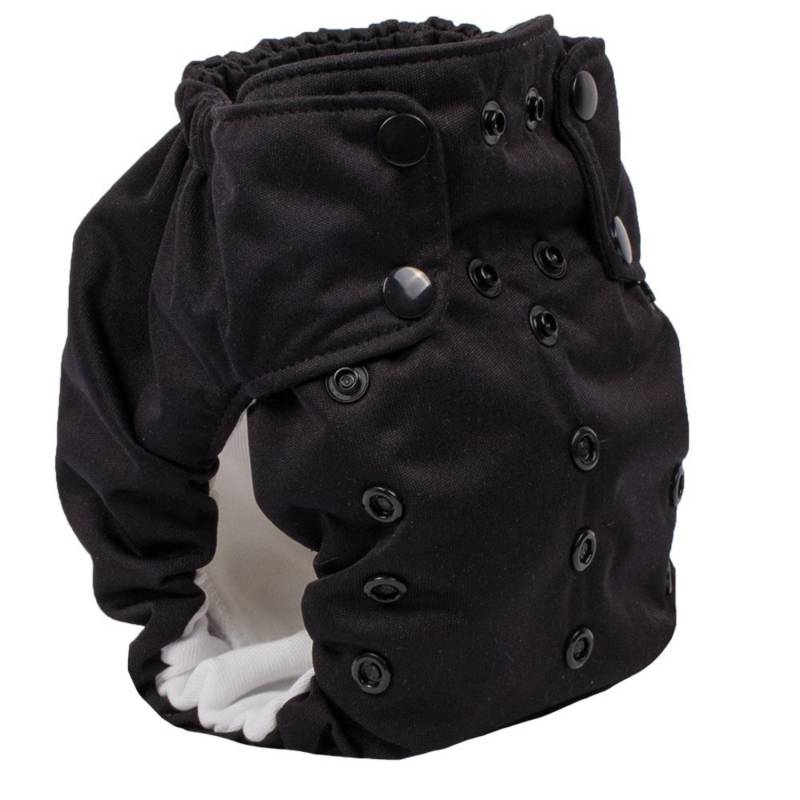 Smart Bottoms Dream Diaper 2.0 AIO One Size - Basic Black von Smart Bottoms