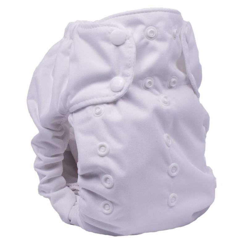 Smart Bottoms Dream Diaper 2.0 AIO One Size - Basic White von Smart Bottoms