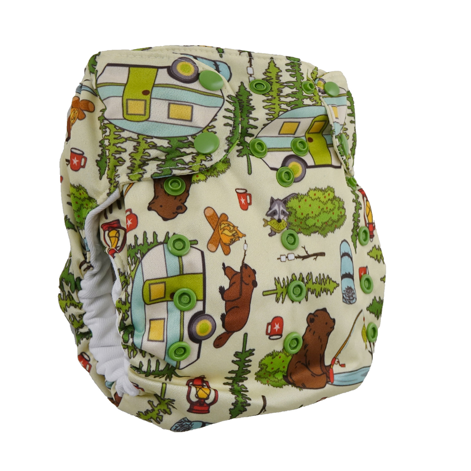 Smart Bottoms Dream Diaper 2.0 AIO One Size - Campfire Tails Smart Bottoms Dream Diaper 2.0 AIO One Size - Campfire Tails von Smart Bottoms