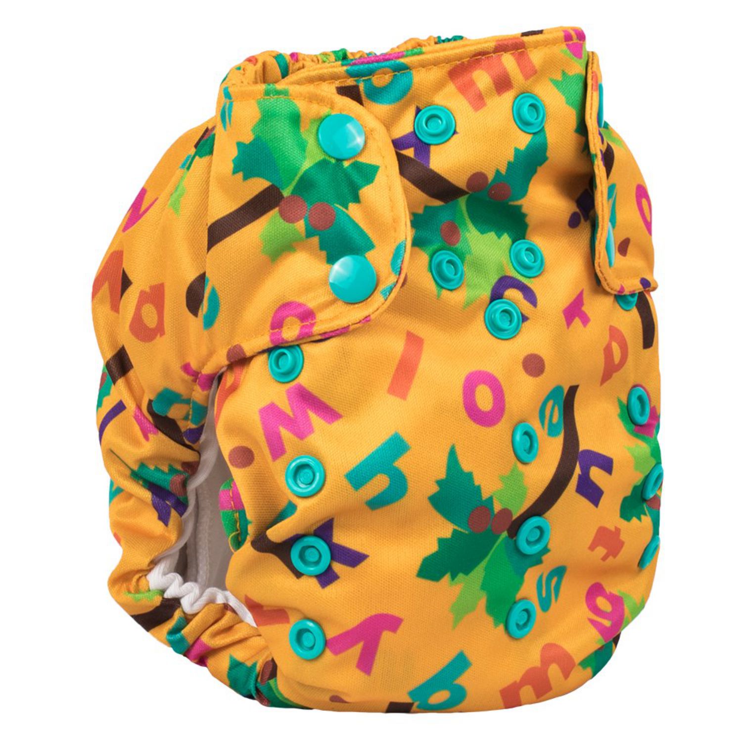Smart Bottoms Dream Diaper 2.0 AIO One Size - Chicka Chicka Boom Boom ABC's Smart Bottoms Dream Diaper 2.0 AIO One Size - Chicka Chicka Boom Boom ABC's von Smart Bottoms