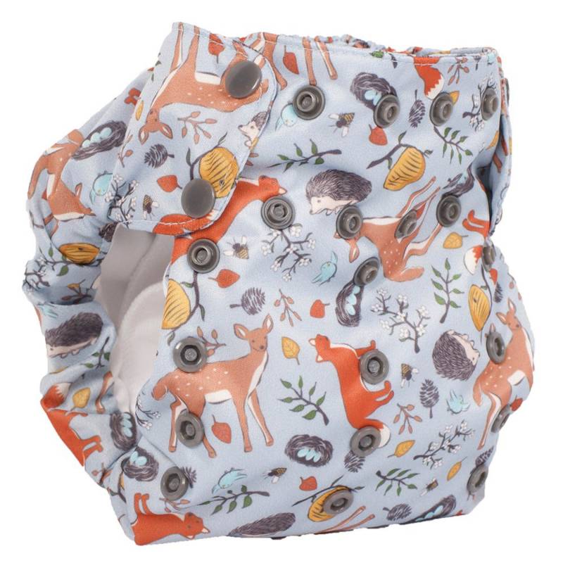 Smart Bottoms Dream Diaper 2.0 AIO One Size - Forest Friends von Smart Bottoms