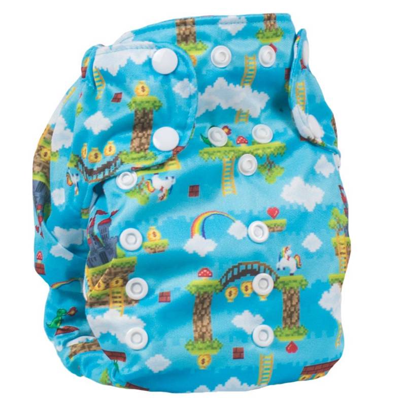 Smart Bottoms Dream Diaper 2.0 AIO One Size - Gamer von Smart Bottoms