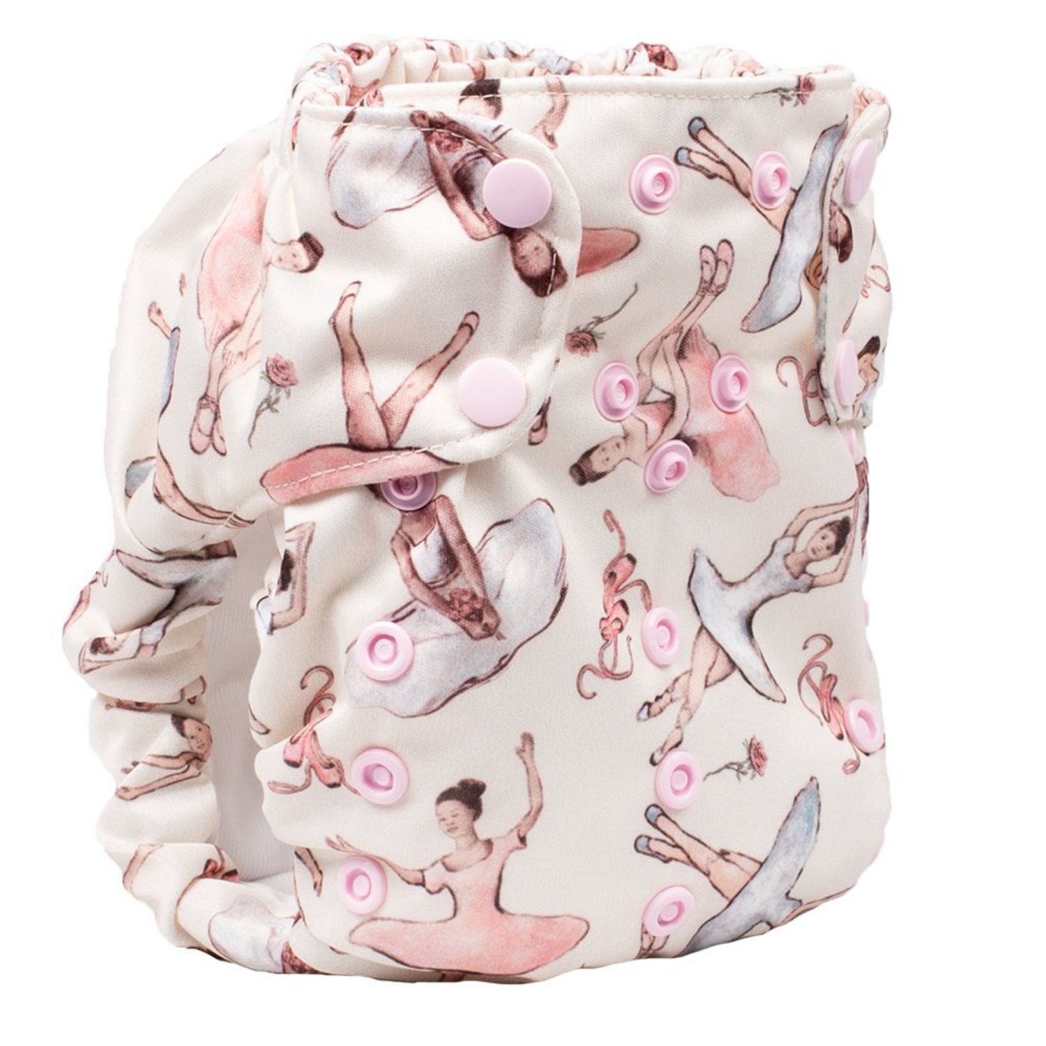 Smart Bottoms Dream Diaper 2.0 AIO One Size - Little Dancers Smart Bottoms Dream Diaper 2.0 AIO One Size - Little Dancers von Smart Bottoms
