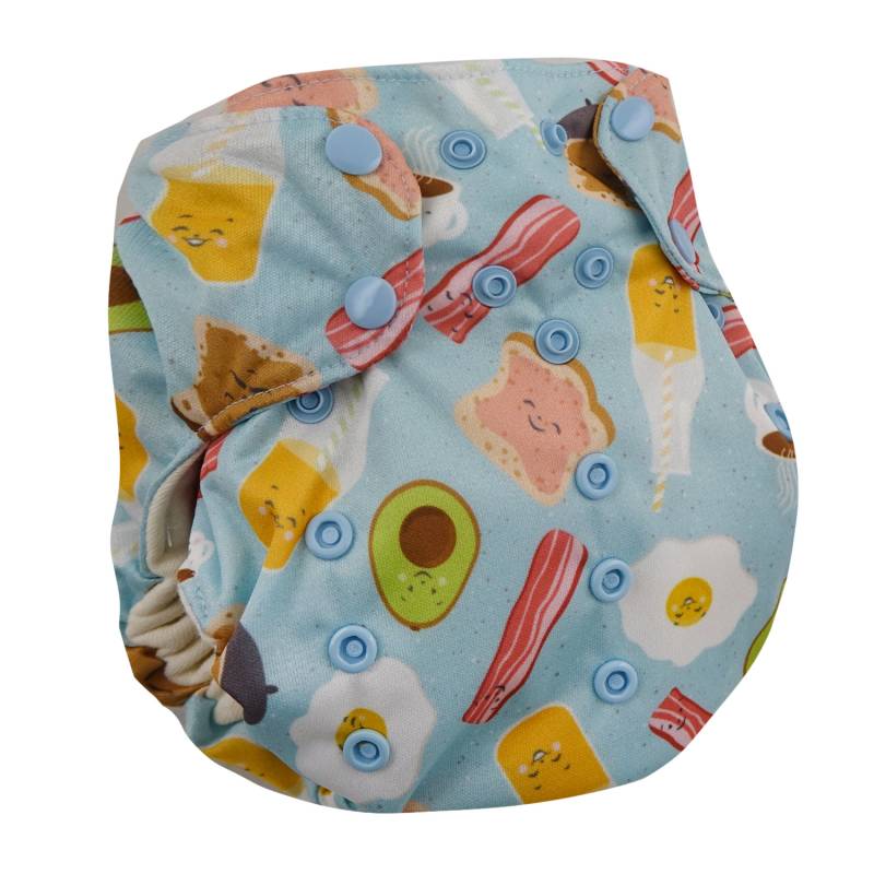 Smart Bottoms Dream Diaper 2.0 AIO One Size - Sunnyside von Smart Bottoms