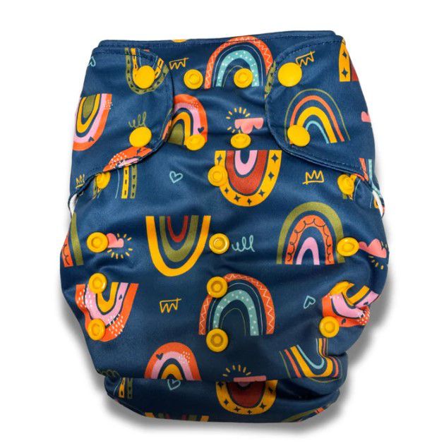 Smart Bottoms Dream Diaper 3.0 AIO One Size - After the Storm Smart Bottoms Dream Diaper 3.0 AIO One Size - After the Storm von Smart Bottoms