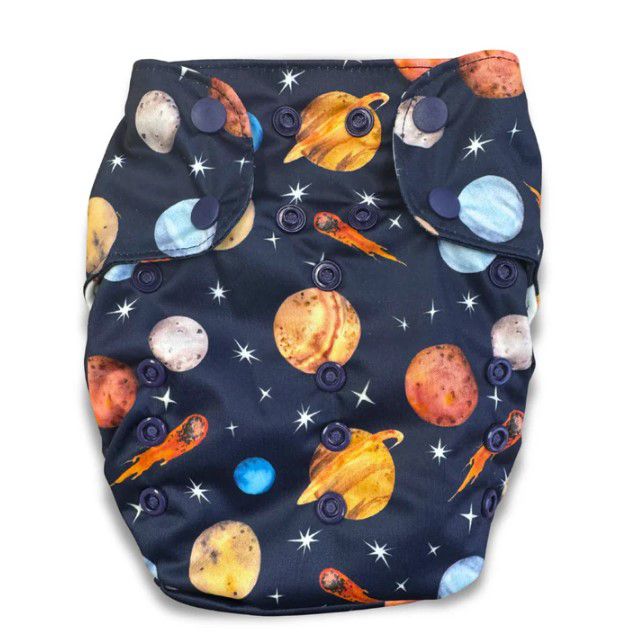 Smart Bottoms Dream Diaper 3.0 AIO One Size - Cosmos von Smart Bottoms