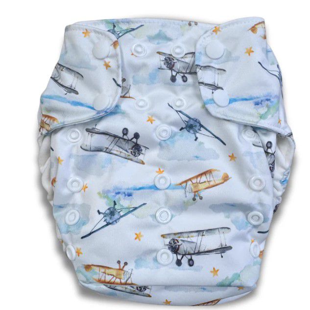 Smart Bottoms Dream Diaper 3.0 AIO One Size - First Flight von Smart Bottoms
