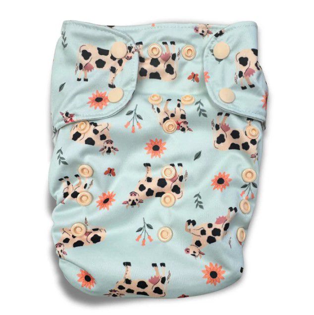 Smart Bottoms Dream Diaper 3.0 AIO One Size - Moo & You Smart Bottoms Dream Diaper 3.0 AIO One Size - Moo & You von Smart Bottoms