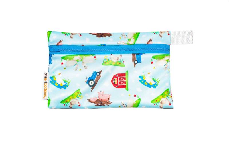 Smart Bottoms Mini-Nasstasche (XS) - Barnyard Babies von Smart Bottoms