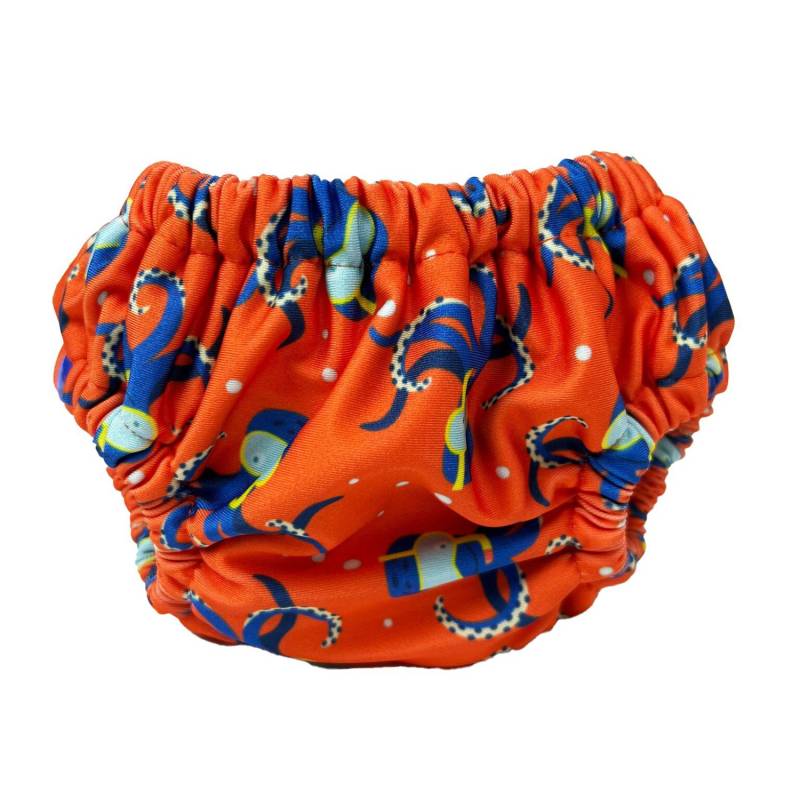 Smart Bottoms Mitwachsende Schwimmwindel - S (3,5 - 7 kg) Octopus von Smart Bottoms