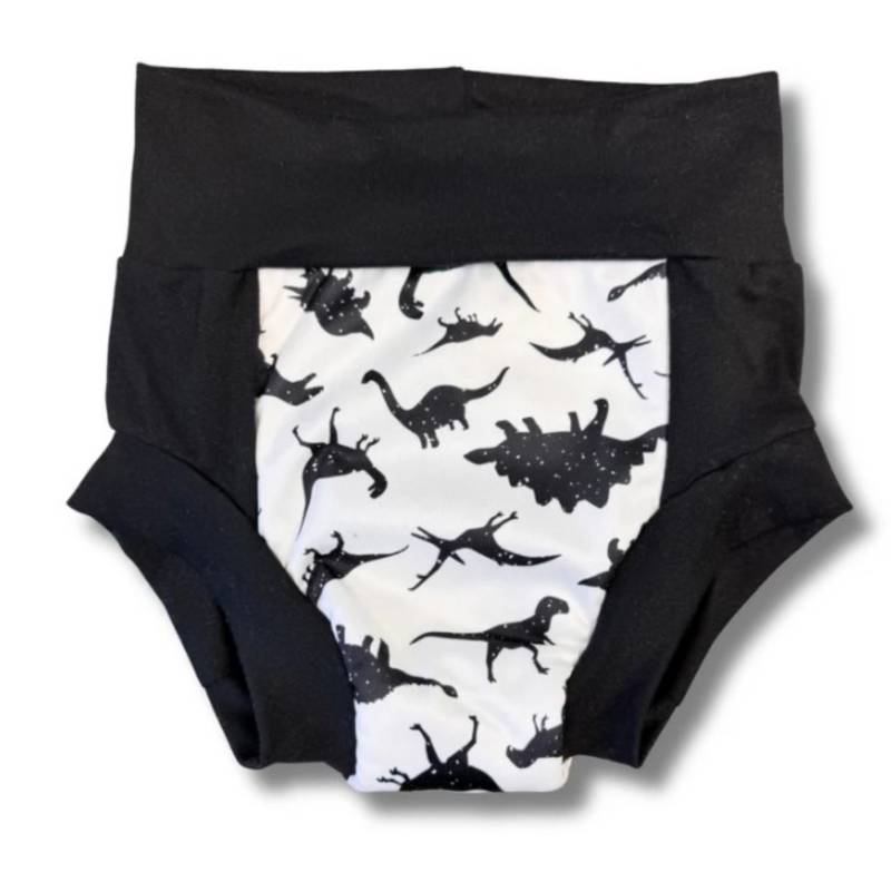 Smart Bottoms Nighttime Trainer - L (4 - 5 Jahre) Rawr (schwarzer Rand) von Smart Bottoms