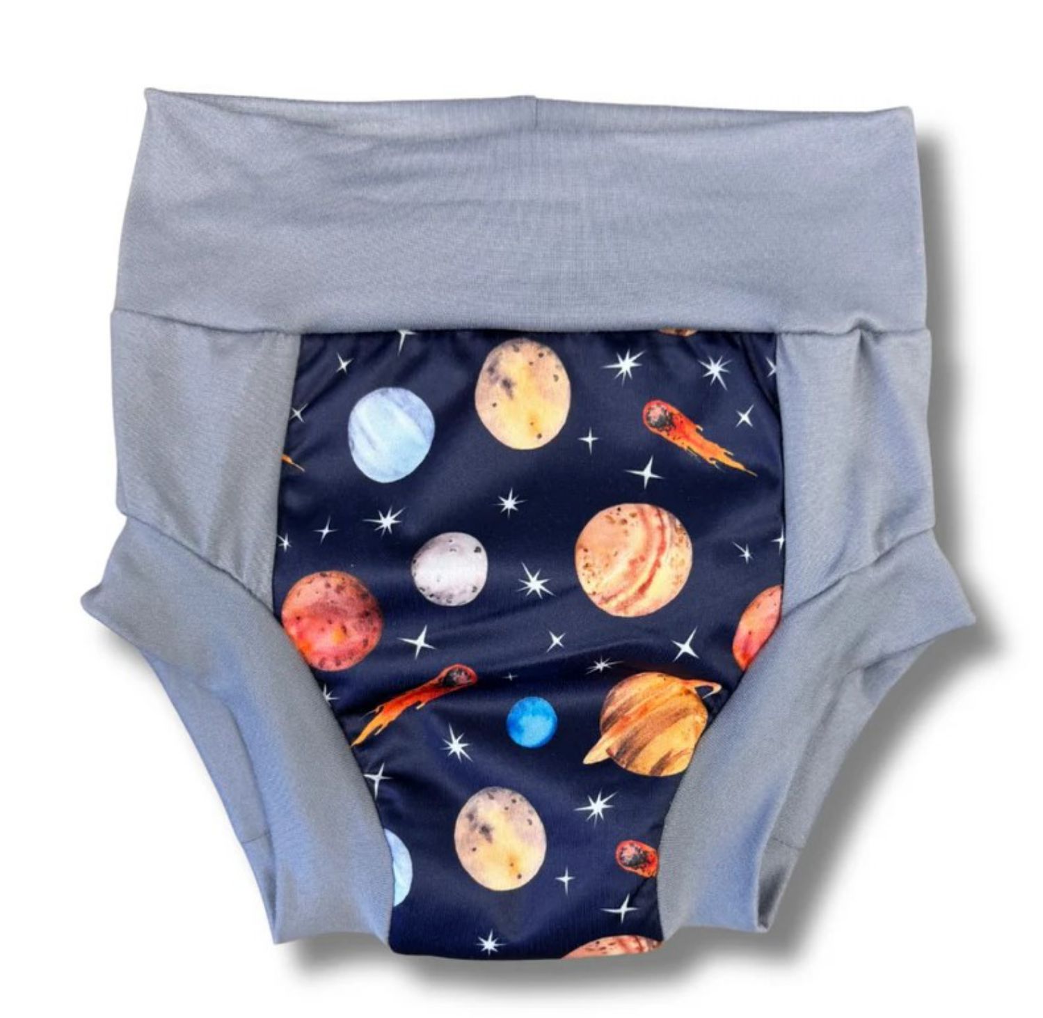Smart Bottoms Nighttime Trainer - S (18 - 24 Monate) Cosmos (grauer Rand) von Smart Bottoms