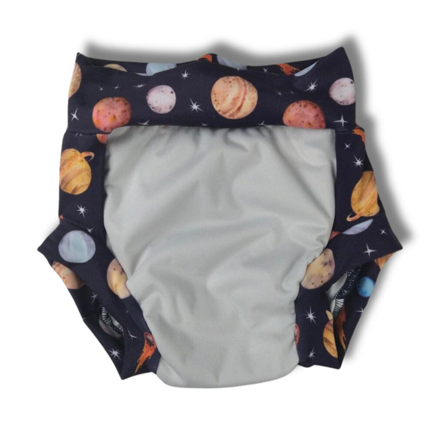 Smart Bottoms Pull-On Stoffwindel - M Cosmos (Grau) von Smart Bottoms