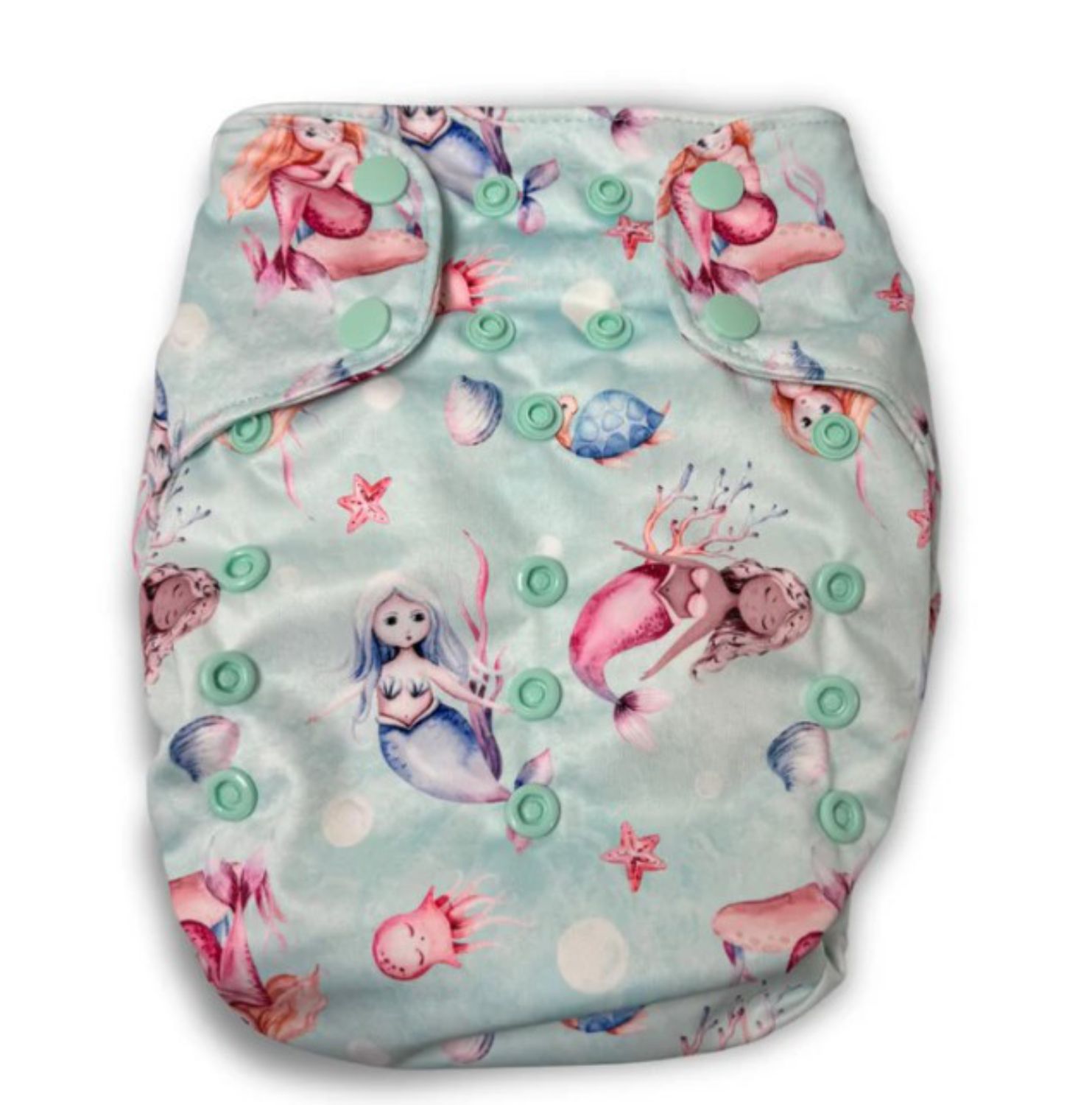 Smart Bottoms Smart One 4.0 AIO Stoffwindel - Mermazing von Smart Bottoms