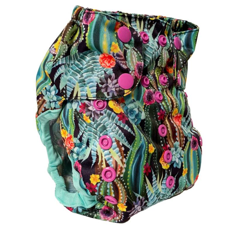 Smart Bottoms Too Smart 2.0 Überhose One Size - Midnight Bloom von Smart Bottoms
