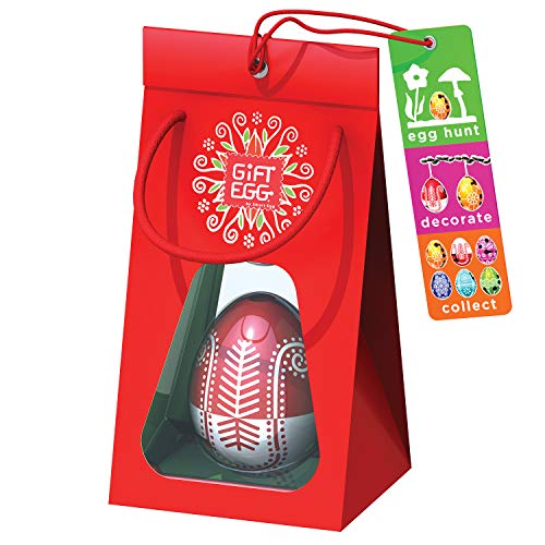 Osterei Rot: 3D-Labyrinth-Puzzle, Überraschungsspielzeug für Eiersuche und Osterdekoration, Alles in einem, EIN Smart Geschenk für Ostern von Smart Egg
