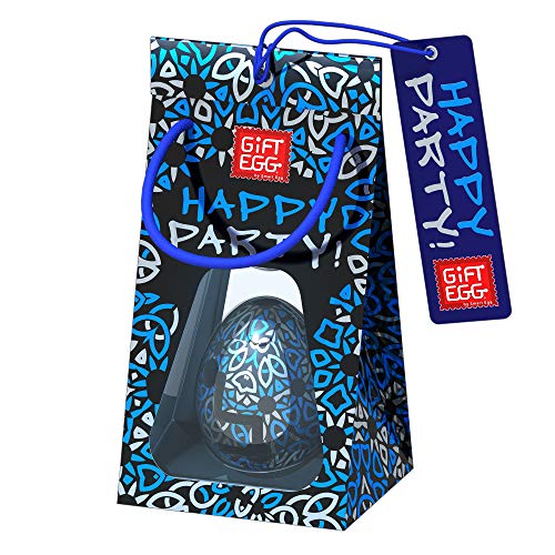 Smart Egg Happy Party - Glückliches Fest: 3D-Labyrinth-Puzzle, Brainteaser und Geschenk für alle Gelegenheiten (Blau) von Smart Egg