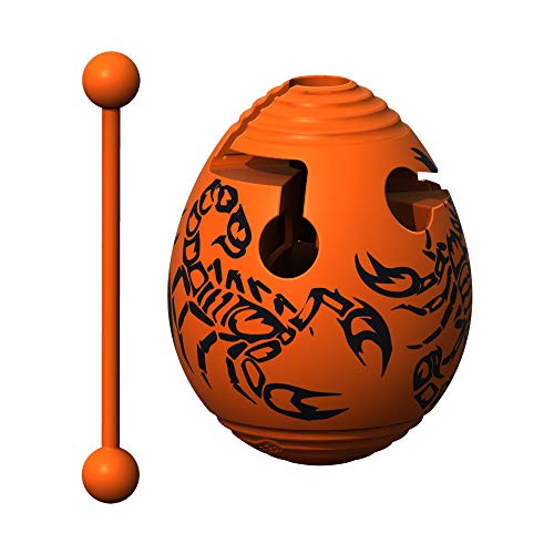 Smart Egg Scorpion: 3D Labyrinth Puzzle und Lernspielzeug für Kinder, Niveau 10 in Einer Brainteaser Serie - Herausforderung und Spaß beim Lösen des Labyrinths im Ei von Smart Egg