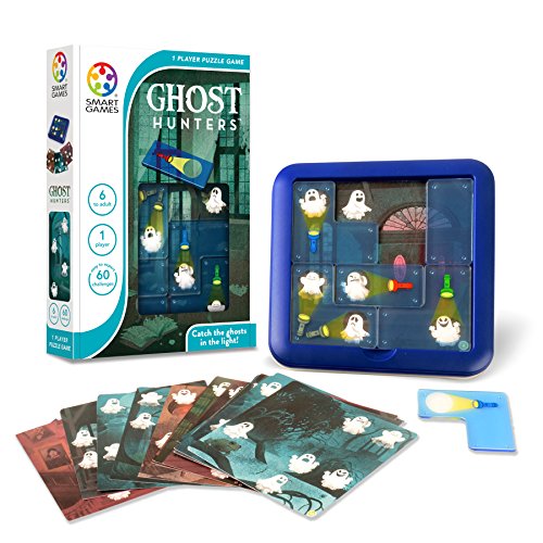 SmartGames SG433 - Ghost Hunters, Puzzle Game with 60 Challenges, 6+ Years von SmartGames