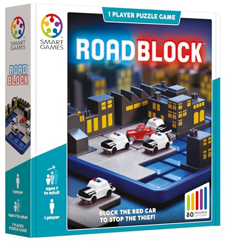 Smart Games - Roadblock, Puzzle Game with 80 Challenges, 7+ Years von SmartGames