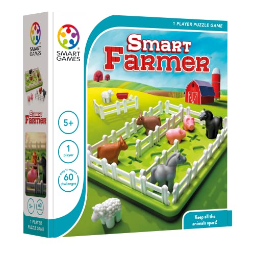 smart games - Smart Farmer, Puzzle Game with 60 Challenges, 4+ Years von SmartGames