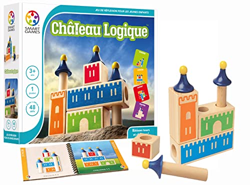 Smartgames – SG 030 FR – Château Logique – Logik-Spiel (Bedienungsanleitung auf französischer Sprache) von Smart Games