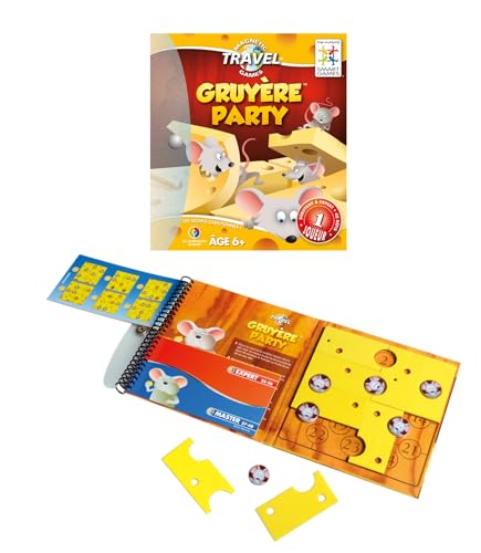 Smartgames - SGT 250 FR-8 - Gruyère Party - Denk- und Logikspiel von Smart Games