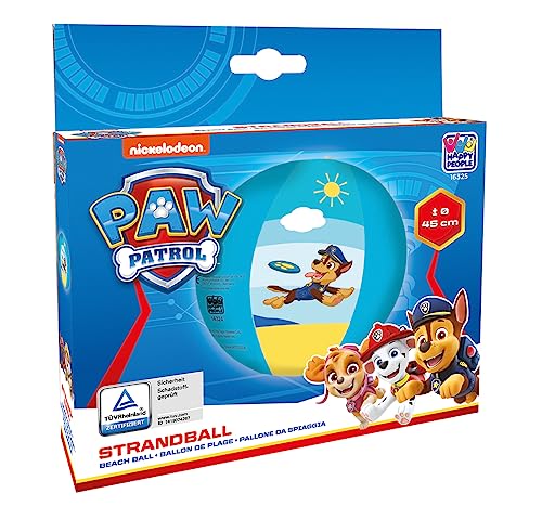 Smart-Planet Paw Patrol Wasserball für Kinder - robuster und langlebiger Strandball - 30cm - Strandball Fellfreunde für Pool und Schwimmbad von Smart-Planet