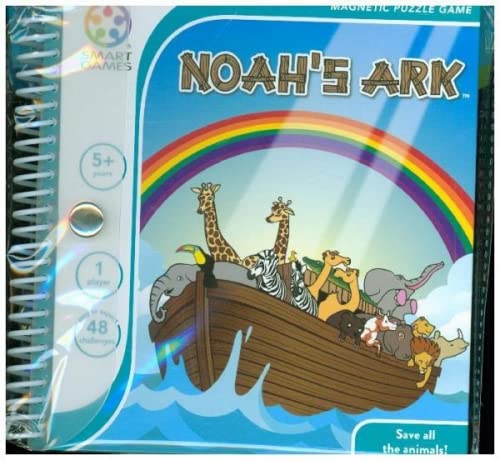 Noah's Ark (Kinderspiel): Finde für jedes Tier den richtigen Platz! Einfach bis Knifflig - 48 Aufgaben. Logikspiel mit Mehreren Schwierigkeitsstufen von Smart Toys And Games