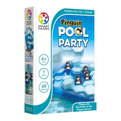 SMART Toys and Games GmbH SG431DE Pinguin Pool Party, bunt von SmartGames
