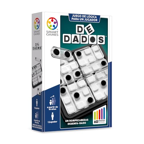 Smart Games Würfelpuzzle | Kinderpuzzle ab 10 Jahren | Brettspiele für Kinder ab 10 Jahren | Logikpuzzle für Erwachsene | Reisespiele für 1 Spieler mit 60 Herausforderungen Smart Games Würfelpuzzle | Kinderpuzzle ab 10 Jahren | Brettspiele für Kinder ab 10 Jahren | Logikpuzzle für Erwachsene | Reisespiele für 1 Spieler mit 60 Herausforderungen von SmartGames