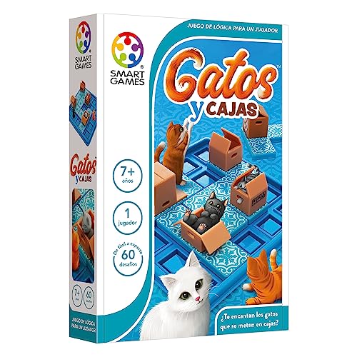 SmartGames 5414301525523 Cats Katzen und Kisten von SmartGames