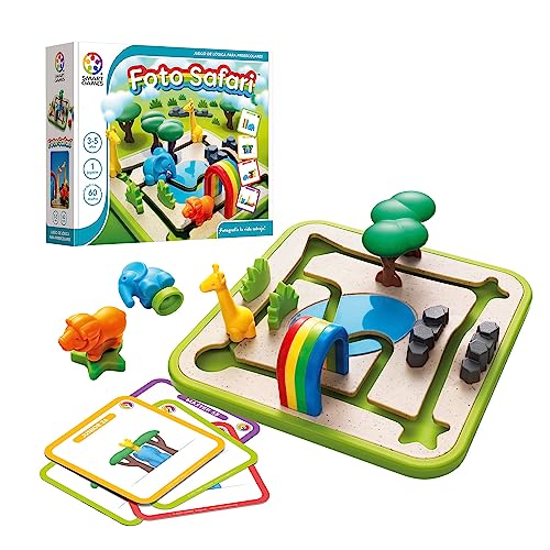 SmartGames - Foto Safari | Kinderspiele | Kinderpuzzle | Lernspiele Kinder 3 Jahre | Spiele Kinder 3 Jahre oder älter | Geschenk für Kinder 3 Jahre oder älter SmartGames - Foto Safari | Kinderspiele | Kinderpuzzle | Lernspiele Kinder 3 Jahre | Spiele Kinder 3 Jahre oder älter | Geschenk für Kinder 3 Jahre oder älter von SmartGames
