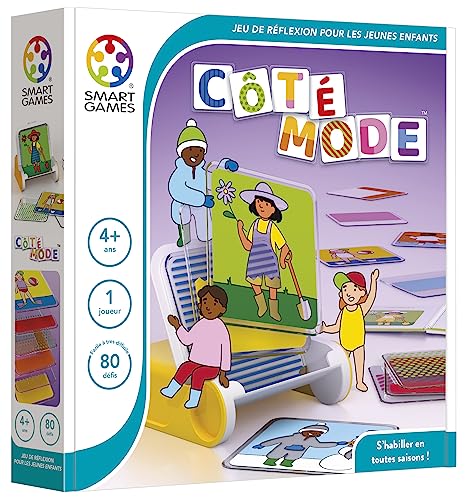 SmartGames | Modeseite | Logikspiel | Alter 4+ | visuelle Wahrnehmung | 80 Sich entwickelnde Herausforderungen | Lernspielzeug | Formen und Farben Lernen | Geschenkidee für Kinder | 1 Spieler SmartGames | Modeseite | Logikspiel | Alter 4+ | visuelle Wahrnehmung | 80 Sich entwickelnde Herausforderungen | Lernspielzeug | Formen und Farben Lernen | Geschenkidee für Kinder | 1 Spieler von SmartGames