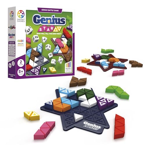 The Happy Puzzle Company - The Genius Star - Educational Brainstorming - Strategy Game and Skill Building - 8 Years + - 1 or 2 Players - Multilingual - SGHP 002 The Happy Puzzle Company - The Genius Star - Educational Brainstorming - Strategy Game and Skill Building - 8 Years + - 1 or 2 Players - Multilingual - SGHP 002 von SmartGames
