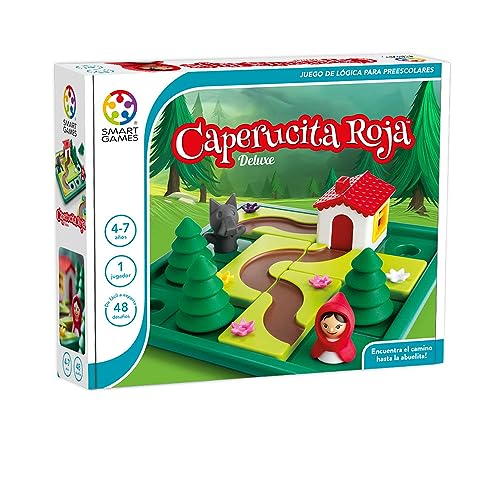 SmartGames SG021ES Reiten Rotkäppchen, Brettspiele, pädagogische Spiele für Kinder ab, Puzzle 4 Jahre, Kinderpuzzle, Geschicklichkeitsspiel, bunt, Miscelanea SmartGames SG021ES Reiten Rotkäppchen, Brettspiele, pädagogische Spiele für Kinder ab, Puzzle 4 Jahre, Kinderpuzzle, Geschicklichkeitsspiel, bunt, Miscelanea von SmartGames