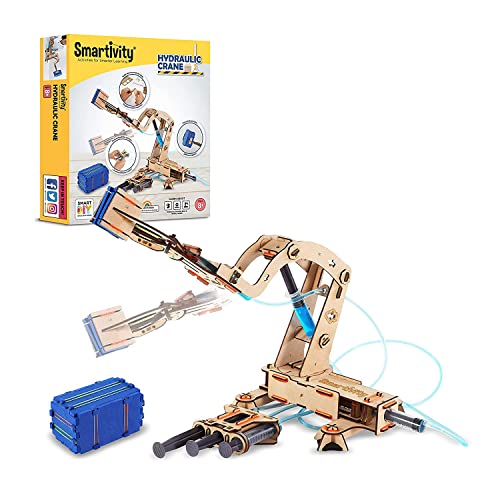Smartivity Hydraulic Crane, STEM DIY Fun Toy, Educational & Construction Based Activity Game Kit for Kids 6 to 14, Best Birthday Gift for Boys & Girls 6-8-10-12-14 Years Old, Made in India Smartivity Hydraulic Crane, STEM DIY Fun Toy, Educational & Construction Based Activity Game Kit for Kids 6 to 14, Best Birthday Gift for Boys & Girls 6-8-10-12-14 Years Old, Made in India von Smartivity
